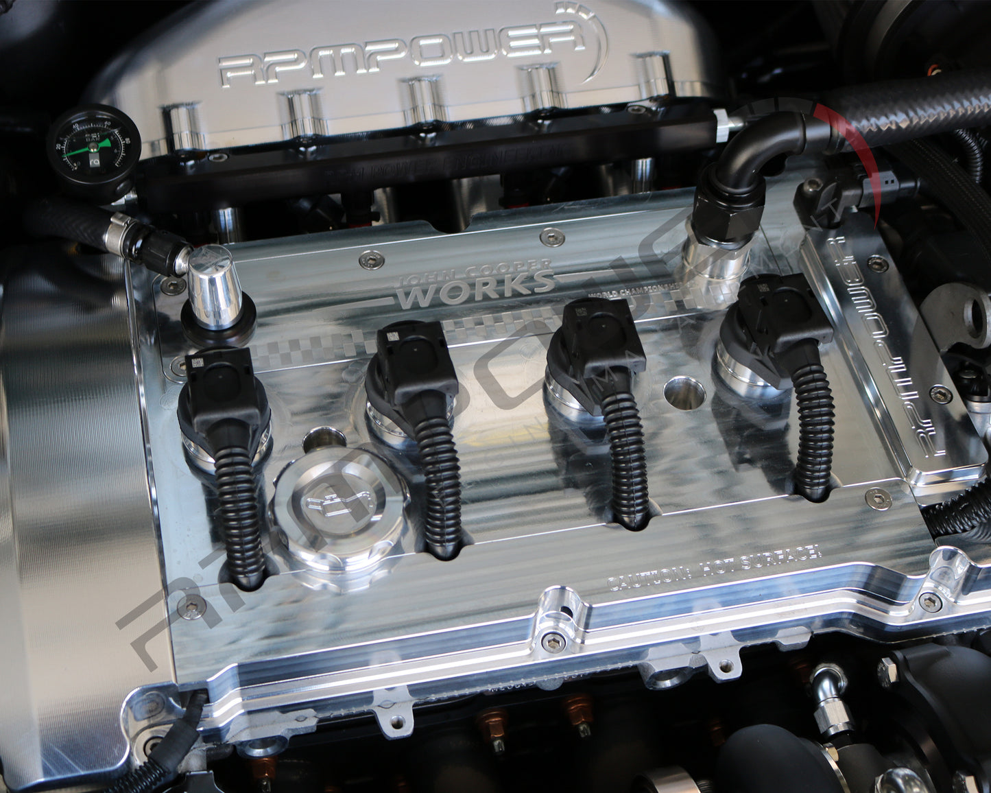 BILLET VALVE COVER WITH ENHANCED PCV SYSTEM